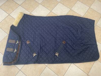Couverture Kentucky 300g taille 140 doublée peau lapin