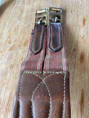 Sangle bavette en cuir taille 130