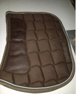tapis  de selle marron