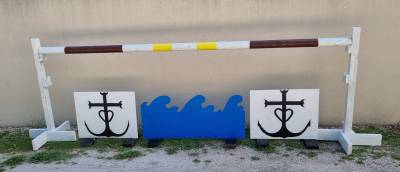 Soubassement obstacle 