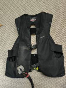 Airbag HIT AIR KID M-XL (servi 1 année) +3 cartouches