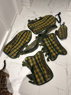 Ensemble protections transports avec protège queue 