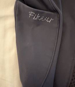 Pikeur pantalon gris strass FR 38