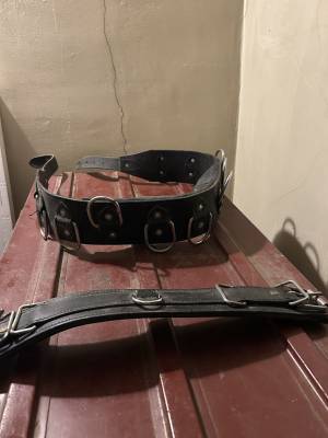 Surfaix de travail cuir noir