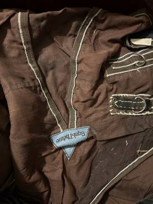 Couverture hiver imperméable marron