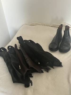 Bottines équitation + protection 