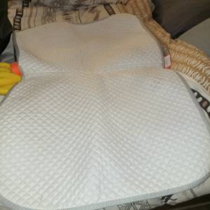 Tapis de selle blanc