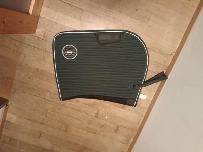 Tapis fouganza vert sapin