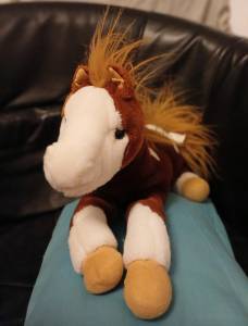 Peluche cheval