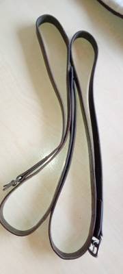 Étrivières  cuir brun 