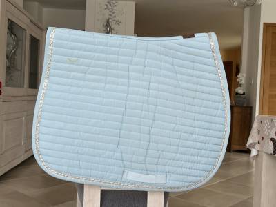 Tapis de selle Harcour viola bleu glacial 