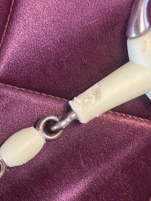 Mors cheval utilisé 1 fois