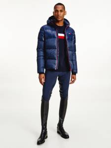 Doudoune à capuche style TH pour homme de Tommy Hilfige