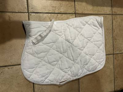 Tapis de selle blanc 