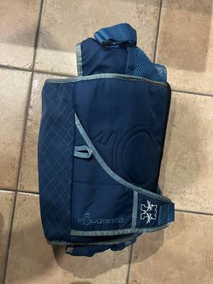 Sac de pansage fouganza bleu