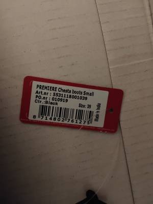 Bottes d'équitation neuves 