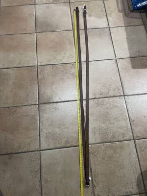 Rênes ou rênes allemande NEUF  Cuir marron  Environ 140