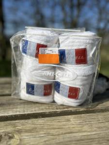 Bandes de polo Lami-Cell blanches