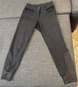 Pantalon équitation full grip fille Fayen Jr QHP