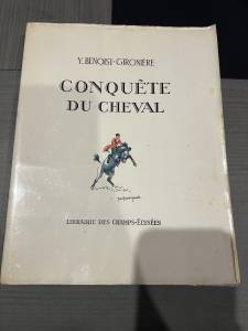 Y. BENOIST GIRONIÈRE CONQUÊTE DU CHEVAL LIBRAIRIE DES C