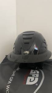 Bombe  gpa 4S first lady grande visière noir glossy