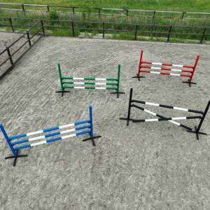 Parcours d'obstacle d'entraînement