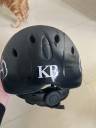 Bombe/casque &eacute;quitation KNGHTSBRIDGE noire Taille S