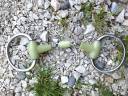 Mors olive flexible double brisure go&ucirc;t pomme