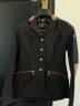 Veste de concours noire et camel