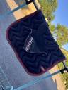 Tapis de selle SILVER CROWN + bonnet assorti