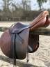 Selle childeric 17 pouces Marron