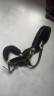 Licol noir faux mouton 