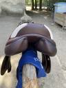 Selle Prestige Paris 17"/33 &ndash; Tabac &ndash; Double veau
