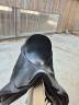 Selle de dressage Bates Isabell Werth en cuir noir, tai