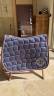 Tapis de selle Harcour bleu
