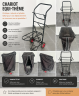Chariot Equi-Th&egrave;me avec sac de protection &ndash; Pratique & 