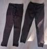 Lot 2 pantalons &eacute;quitation noir Fouganza T.40