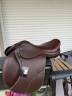 selle mixte time rider 17 marron neuve