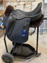 Selle dressage &Eacute;ric Thomas by Antares neuve T17 noire