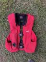 Gilet airbag Hit-Air rouge XS-M