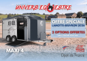 Promotion - Van CHEVAL LIBERTE 4 places MAXI 4