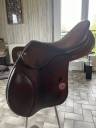 Selle meyer cuir marron 16”5