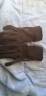 Gants chauds d'équitation femme 100 warm noir