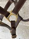 Licol en cuir Marron taille Cheval