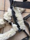 Licol KENTUCKY Horseware noir et mouton - Taille Full