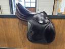 Selle d’obstacle marron Equiline 17,5 