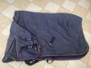 Vends couverture Equitheme bleu 50g taille 135