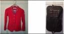 Veste anime taille 12 ans rouge