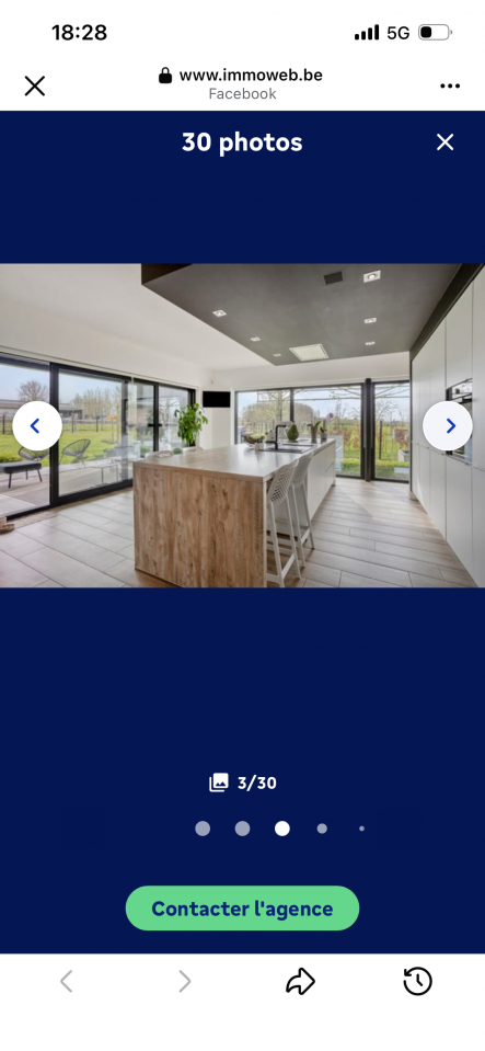 Villa &agrave; vendre avec prairie,PEB A