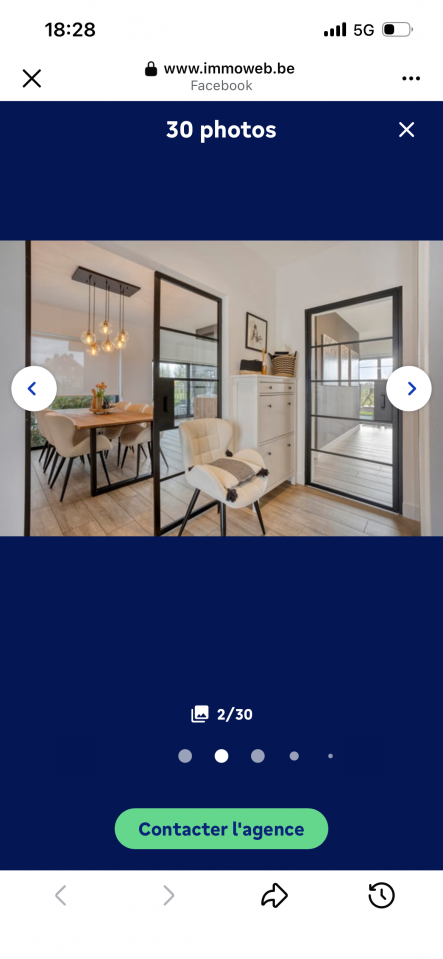 Villa &agrave; vendre avec prairie,PEB A